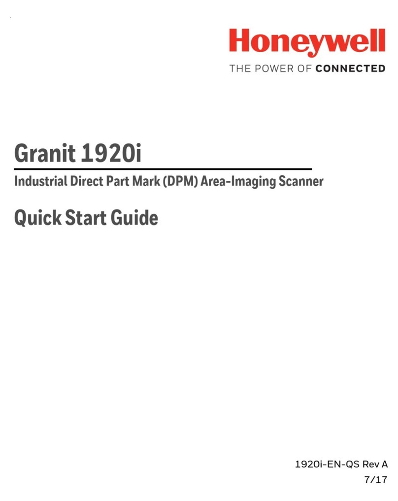 Honeywell Granit 1920i quick start guide
