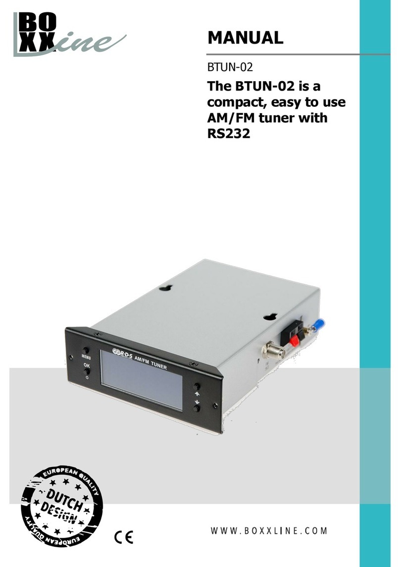 Boxxline BTUN-02 manual
