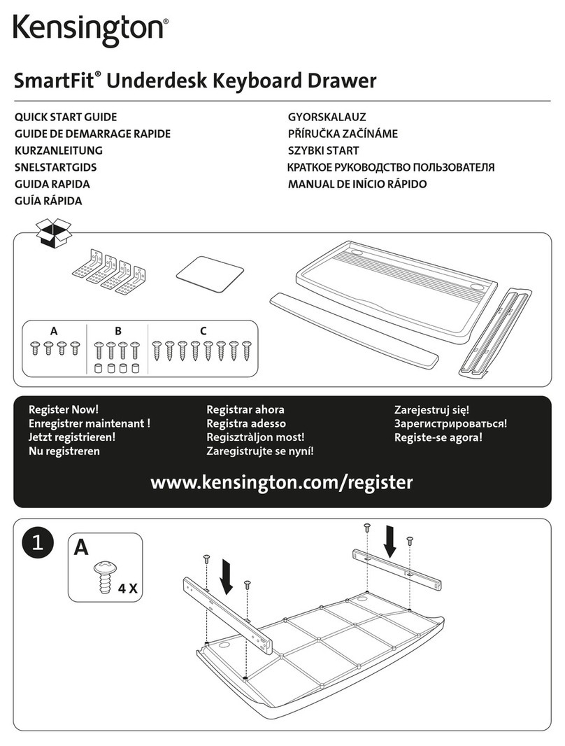 Kensington K60004 quick start guide