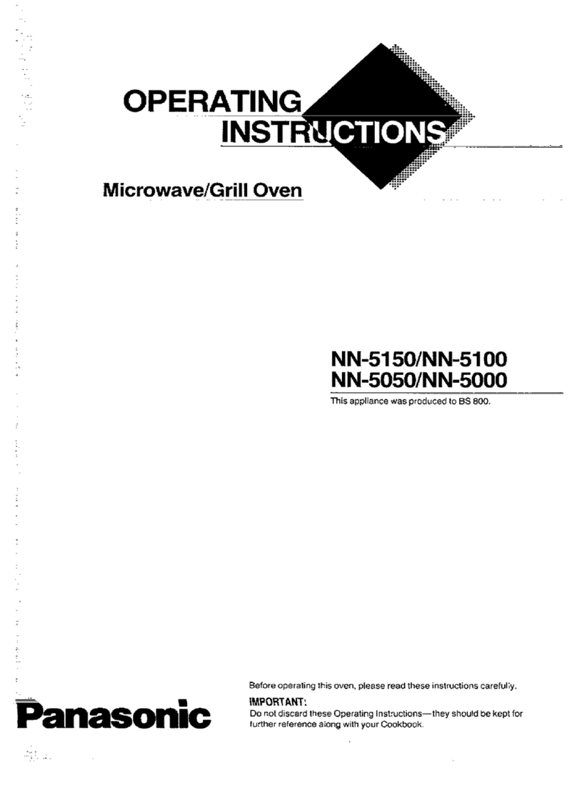 Panasonic NN-5150 operating instructions