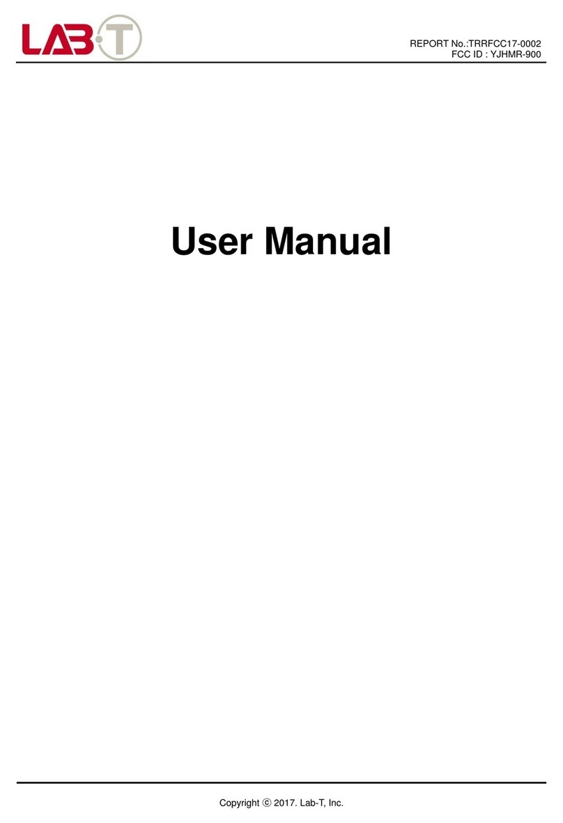Lab-T MR-900 user manual