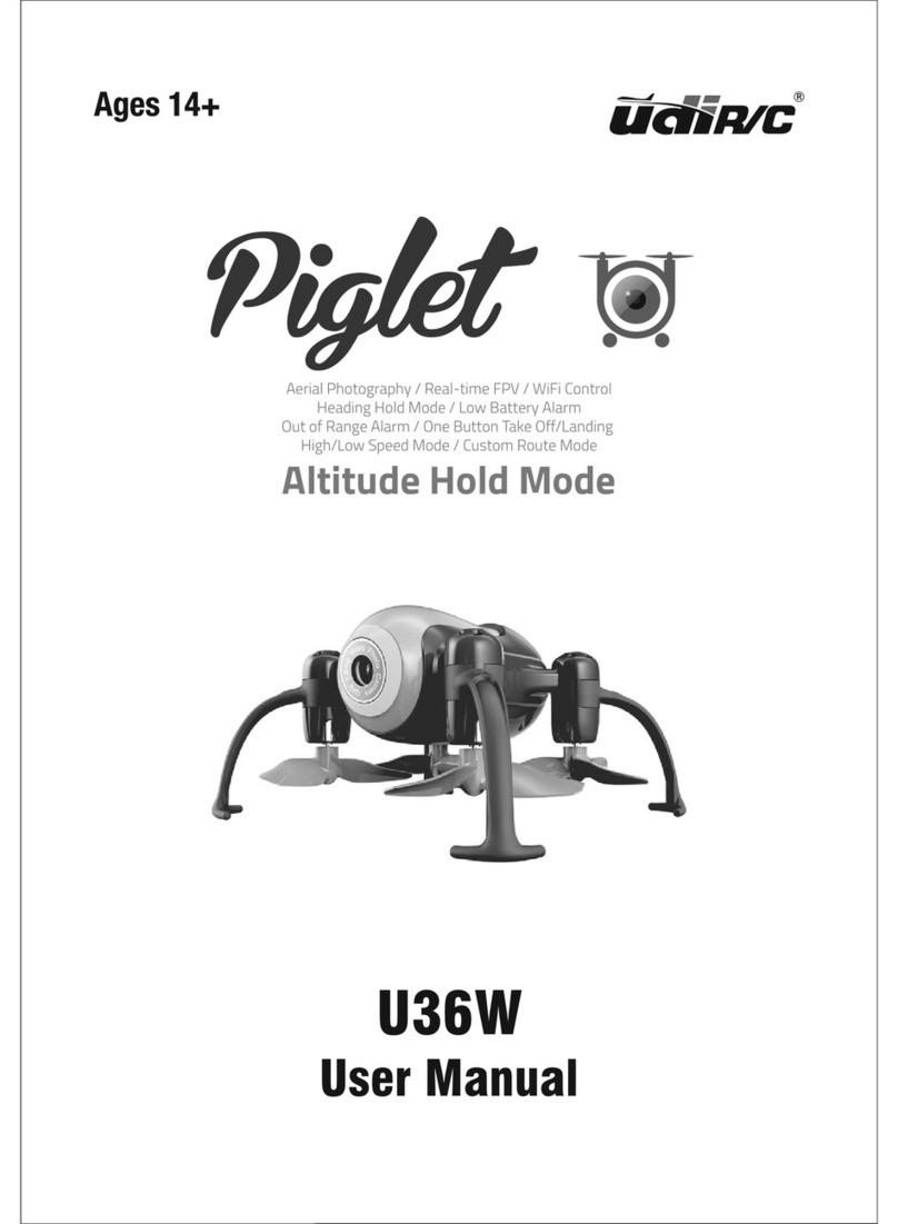 UDI R/C VOYAGER U845Wifi User manual UDI R/C VOYAGER U845Wifi User manual