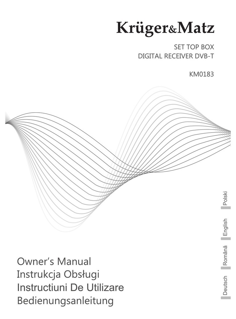 Kruger&Matz KM0183 User manual
