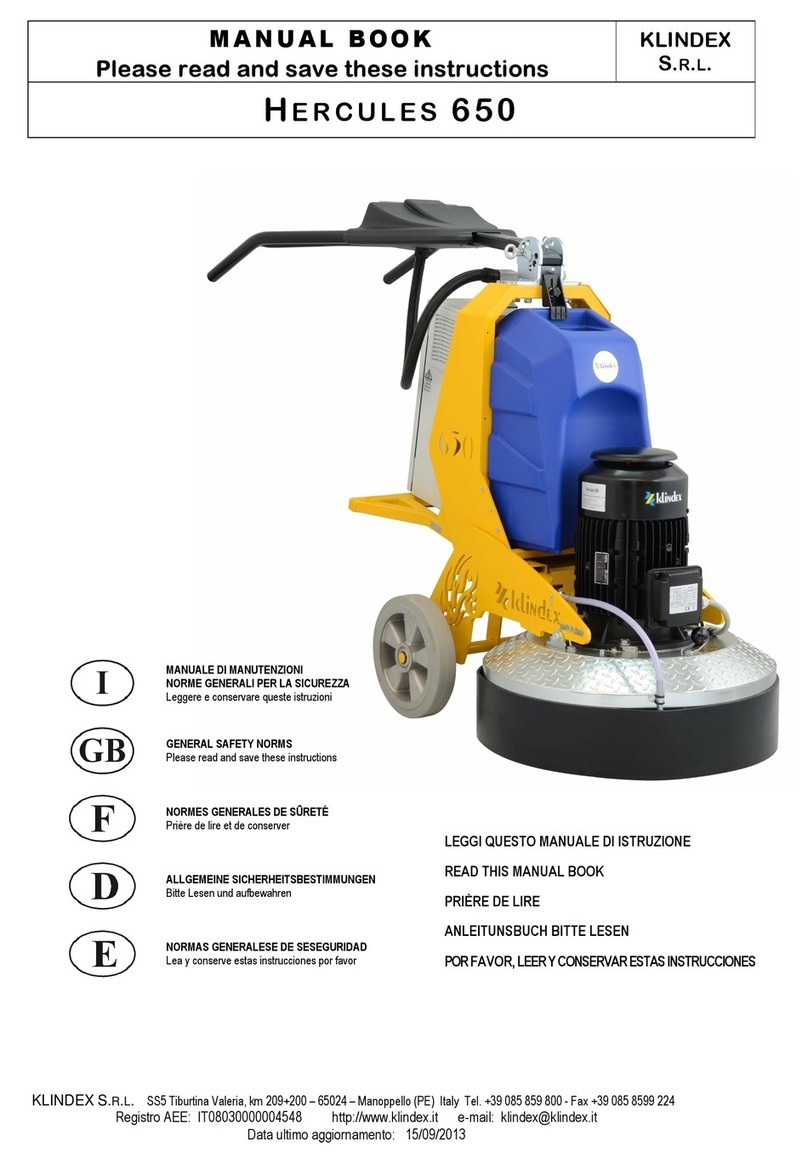 KLINDEX HERCULES 650 Product guide