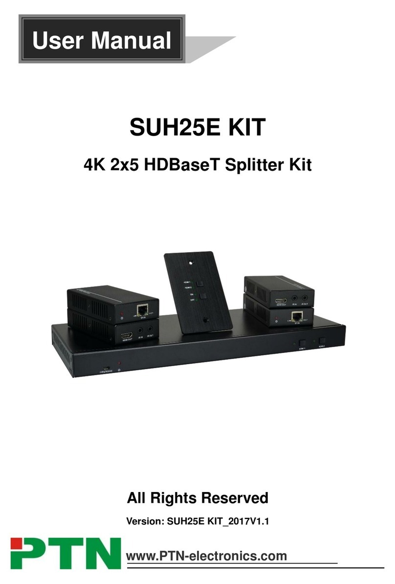 PTN SUH25E KIT user manual