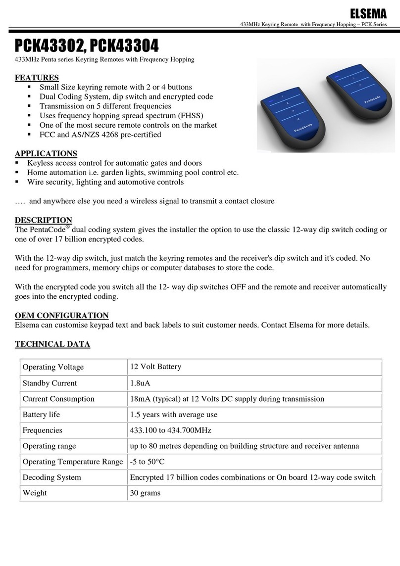 Elsema PCK43302 User manual