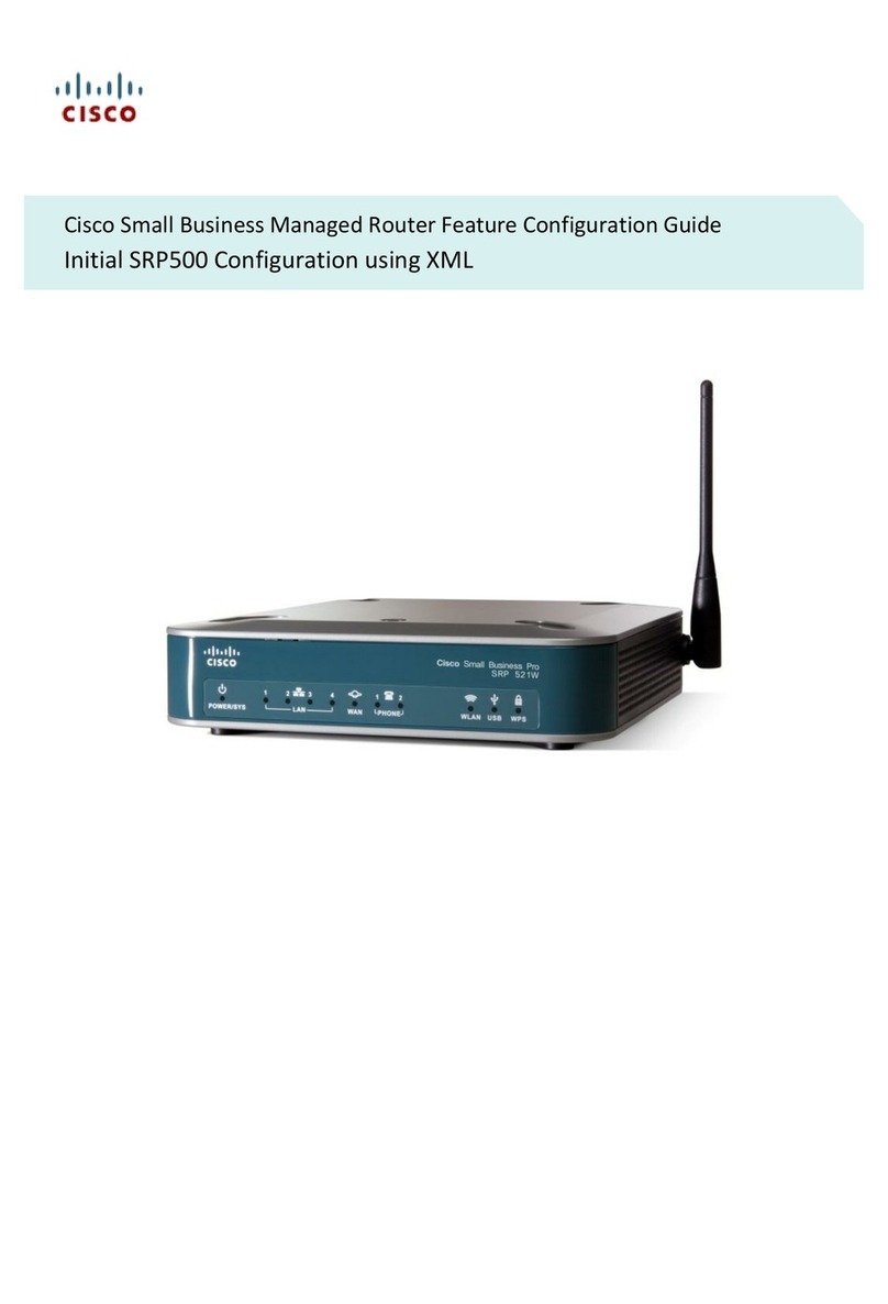 Cisco SRP521W Configuration guide