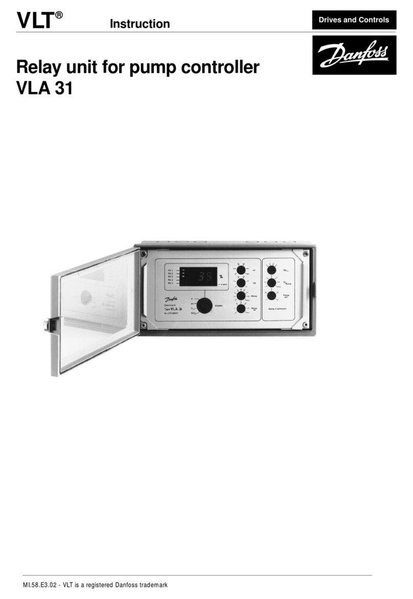 Danfoss VLT VLA 31 User manual