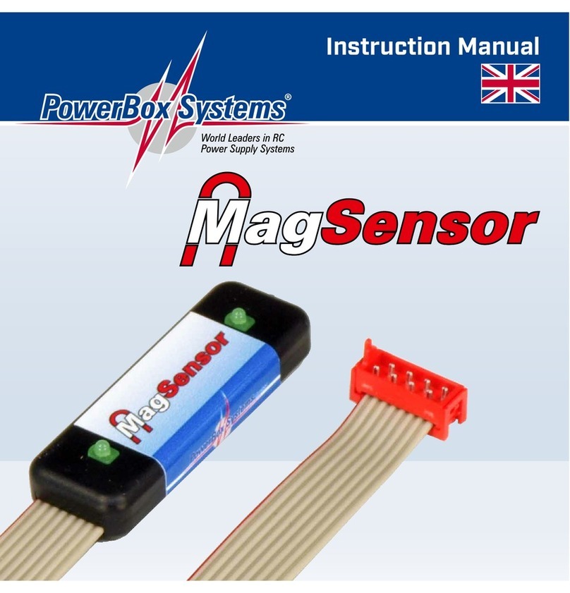 PowerBox Systems MagSensor User manual