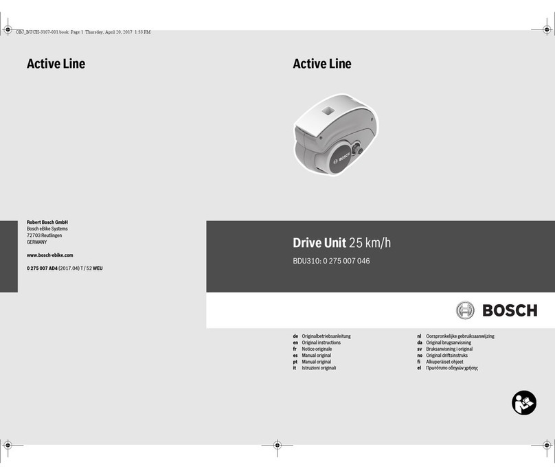 Bosch Active Line series Original instructions