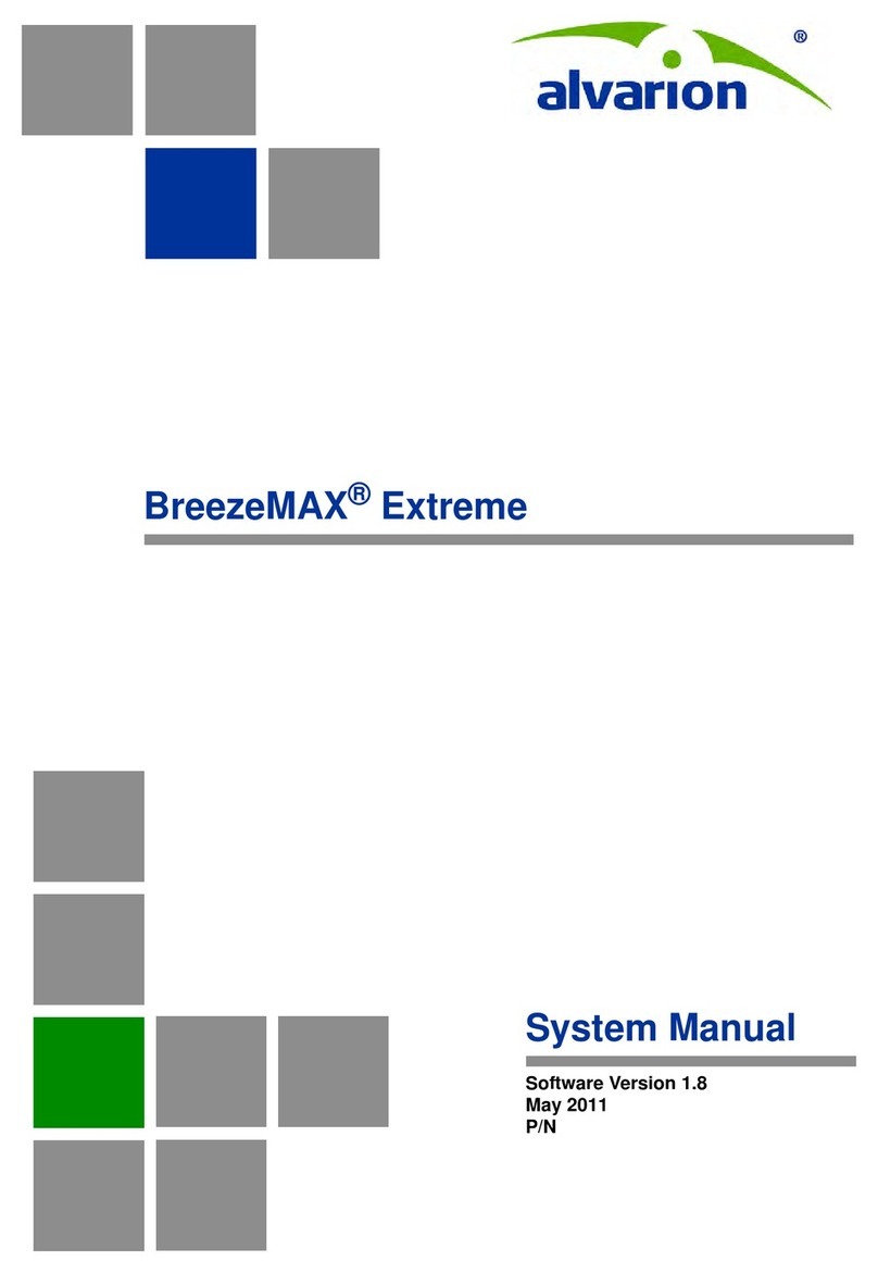 Alvarion BreezeMAX Extreme User guide