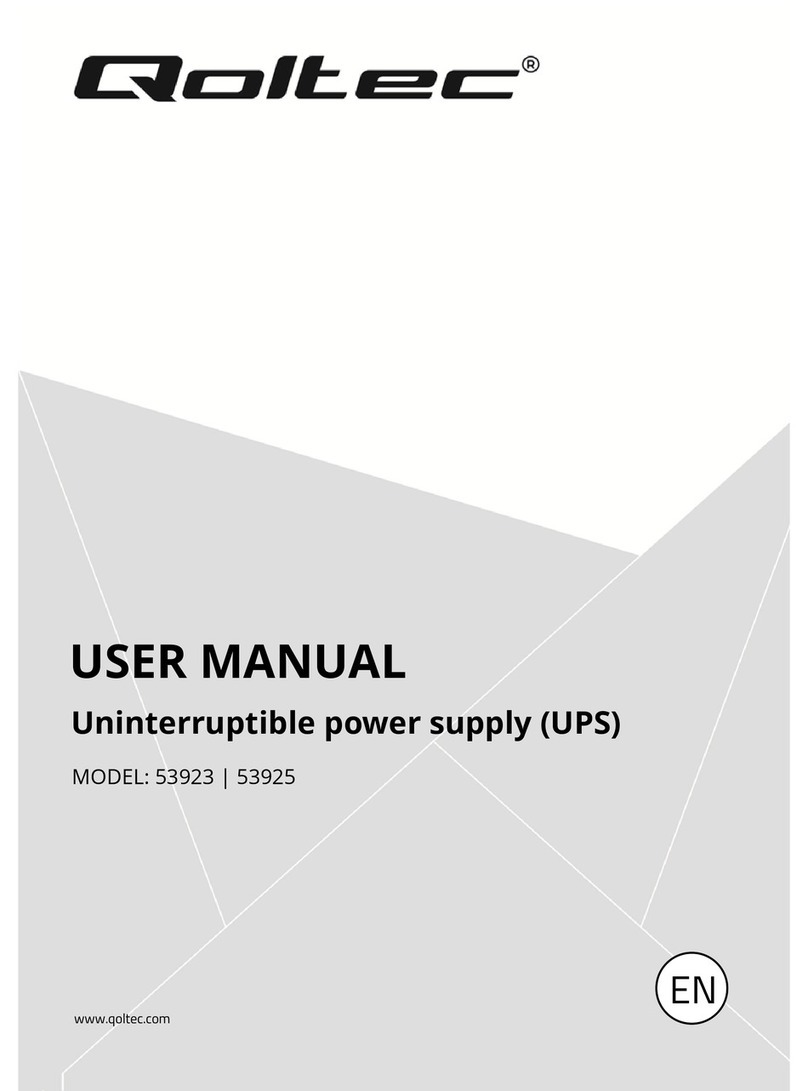 Qoltec 53923 User manual