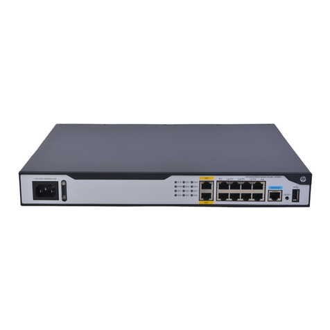 HP MSR1003-8S Installation manual HP MSR1003-8S Installation manual