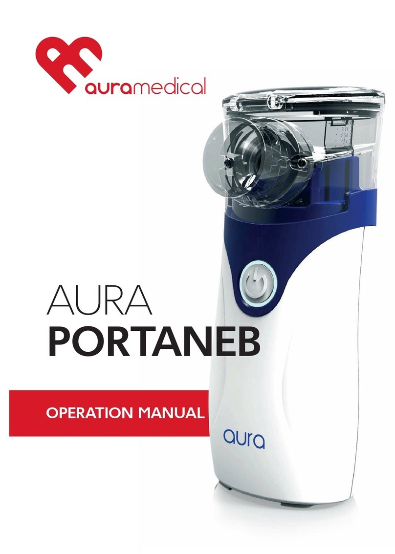 Aura Medical PORTANEB NB40 Operation manual