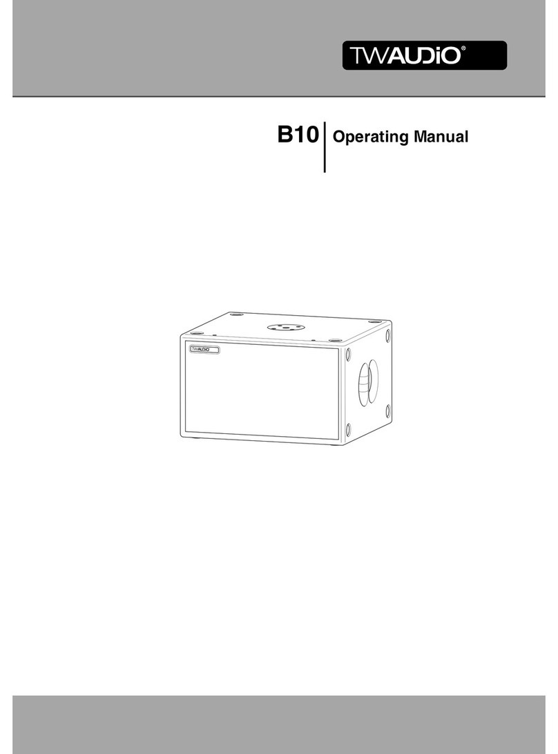 TW Audio B10 operating manual