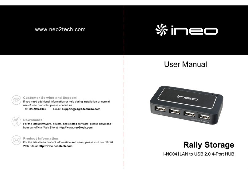 iNeo Rally Storage user manual