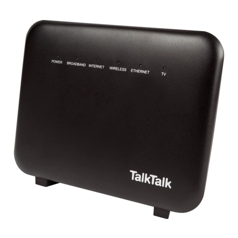 TalkTalk Super Router Setup guide