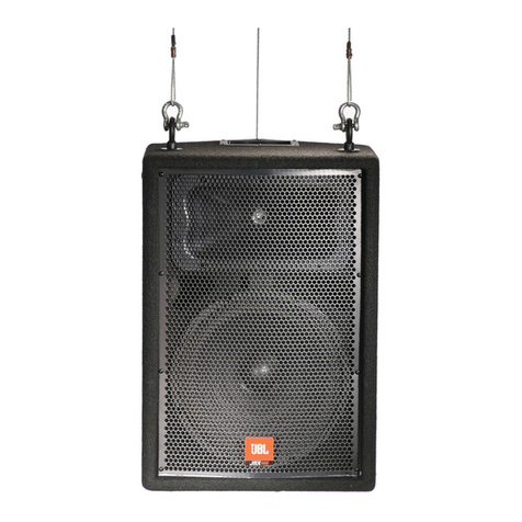 JBL JRX100 User manual