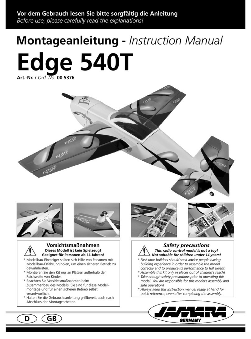 Jamara Edge 540T User manual
