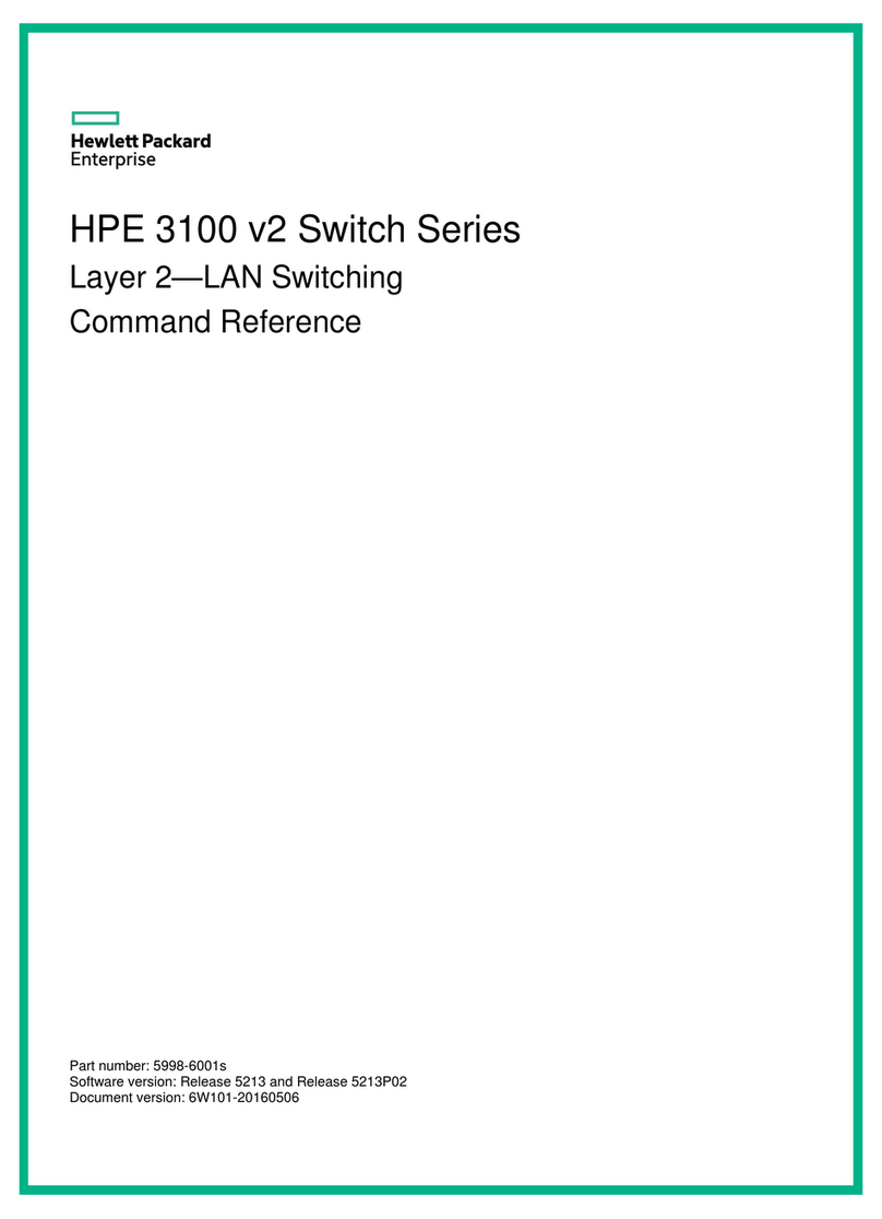 HP 3100 v2 Series Installation manual