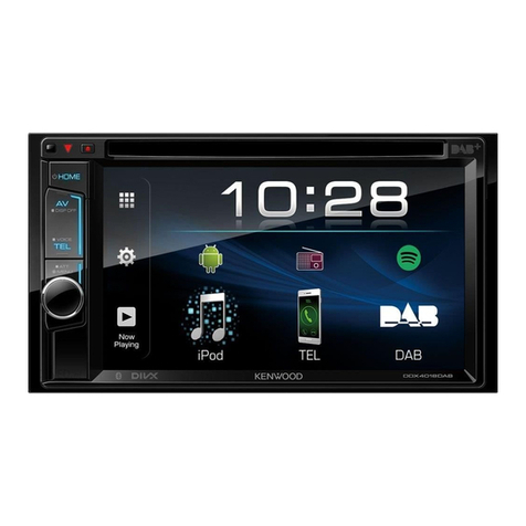 Kenwood DDX4018DAB User manual