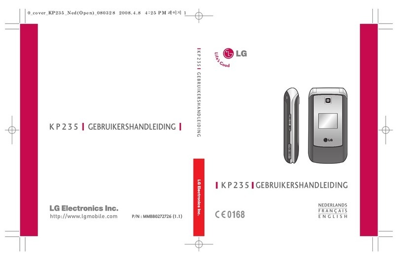 LG KP235 User manual