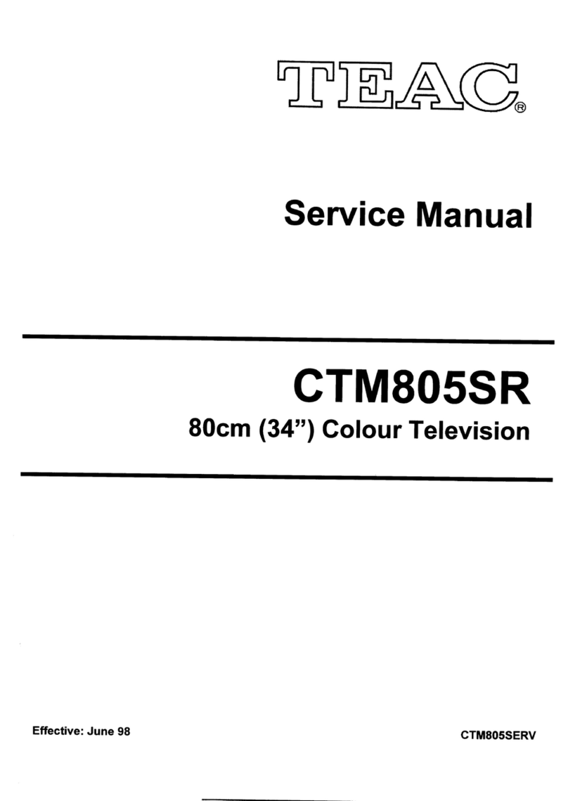 Teac CT-M805SR Service manual
