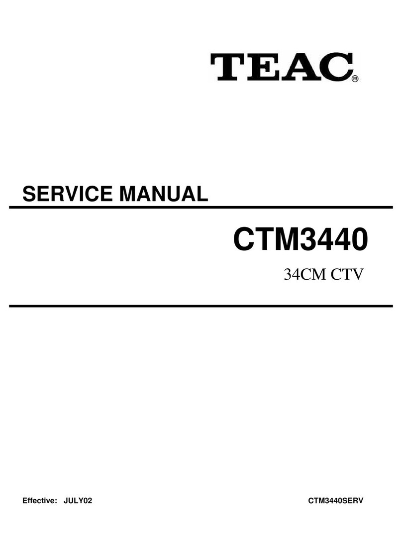 Teac CT-M3440 User manual