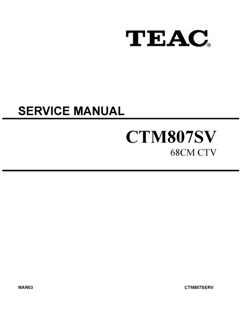 Teac CT-M807-SV Service manual