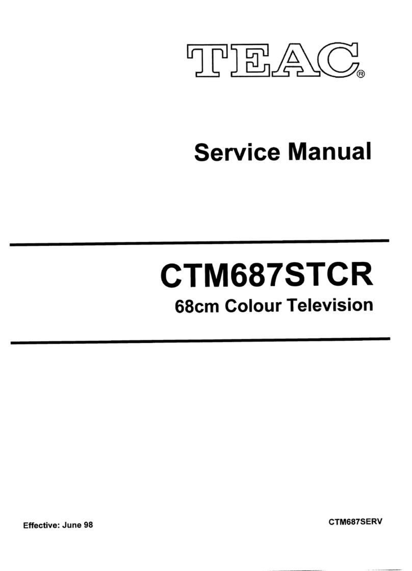 Teac CT-M687-STCR User manual