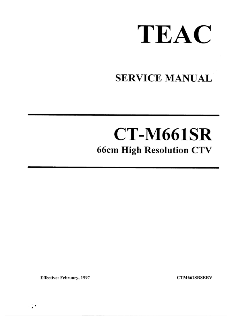 Teac CT-M661SR User manual