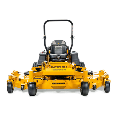 HUSTLER Super 104 User manual