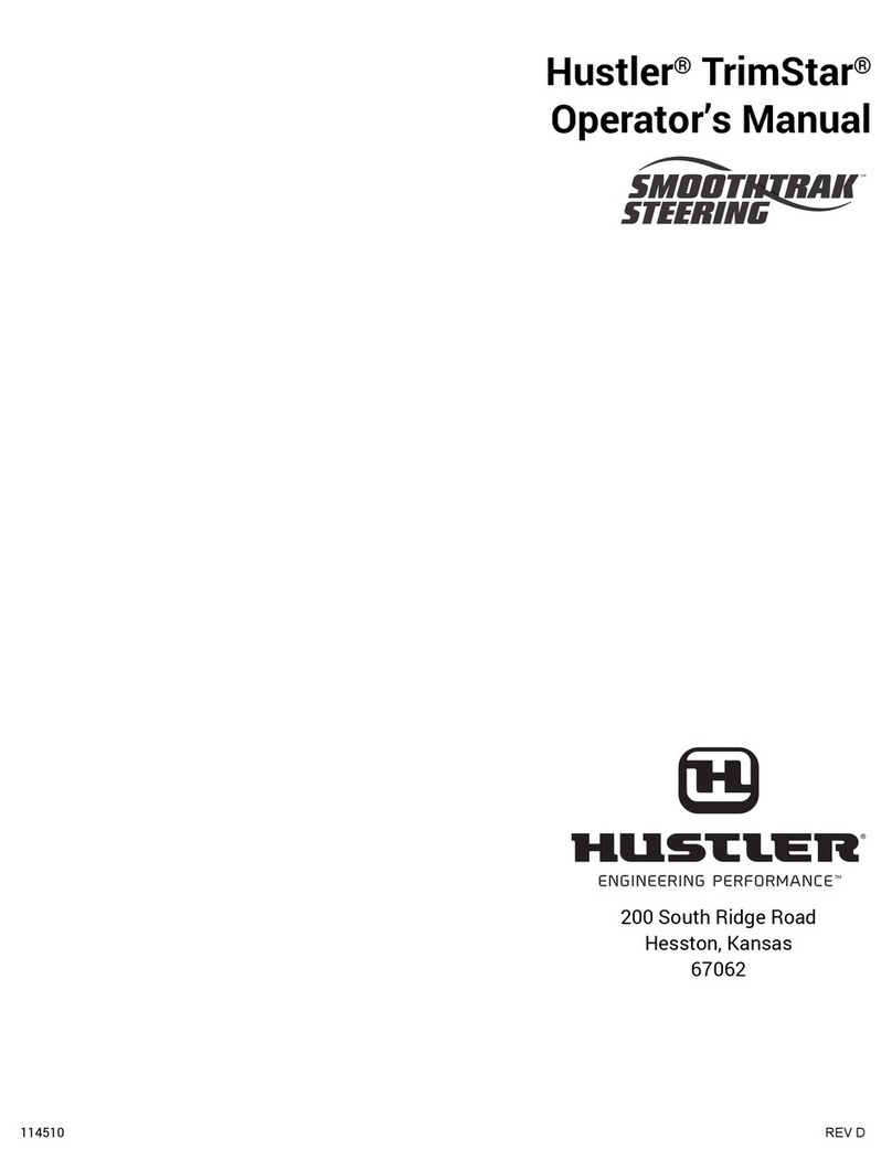 HUSTLER TrimStar User manual