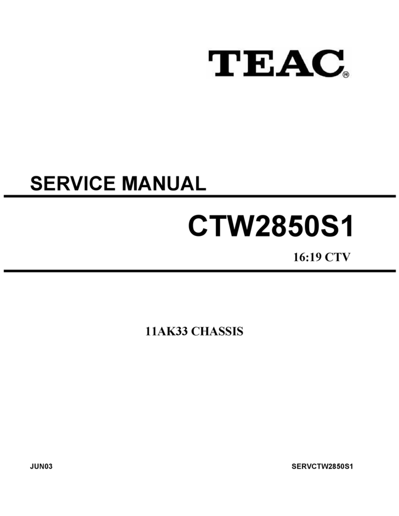Teac CT-W2850S1 User manual