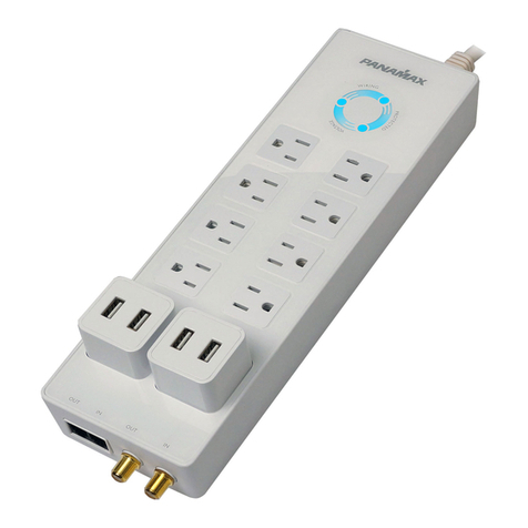 Panamax Power 360 P360-8 instruction manual