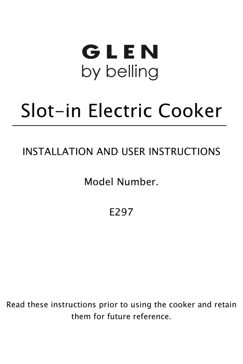 Glen E297 Installation and user instructions