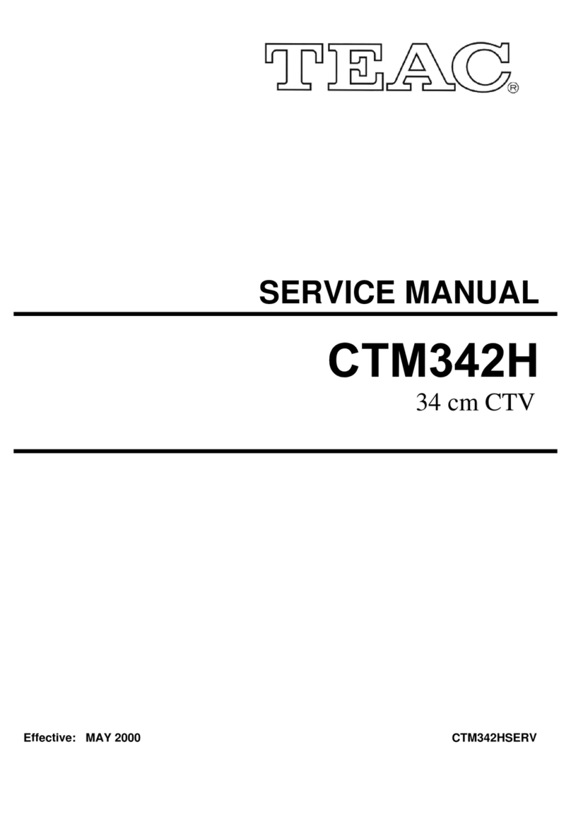 Teac CT-M342 User manual Teac CT-M342 User manual