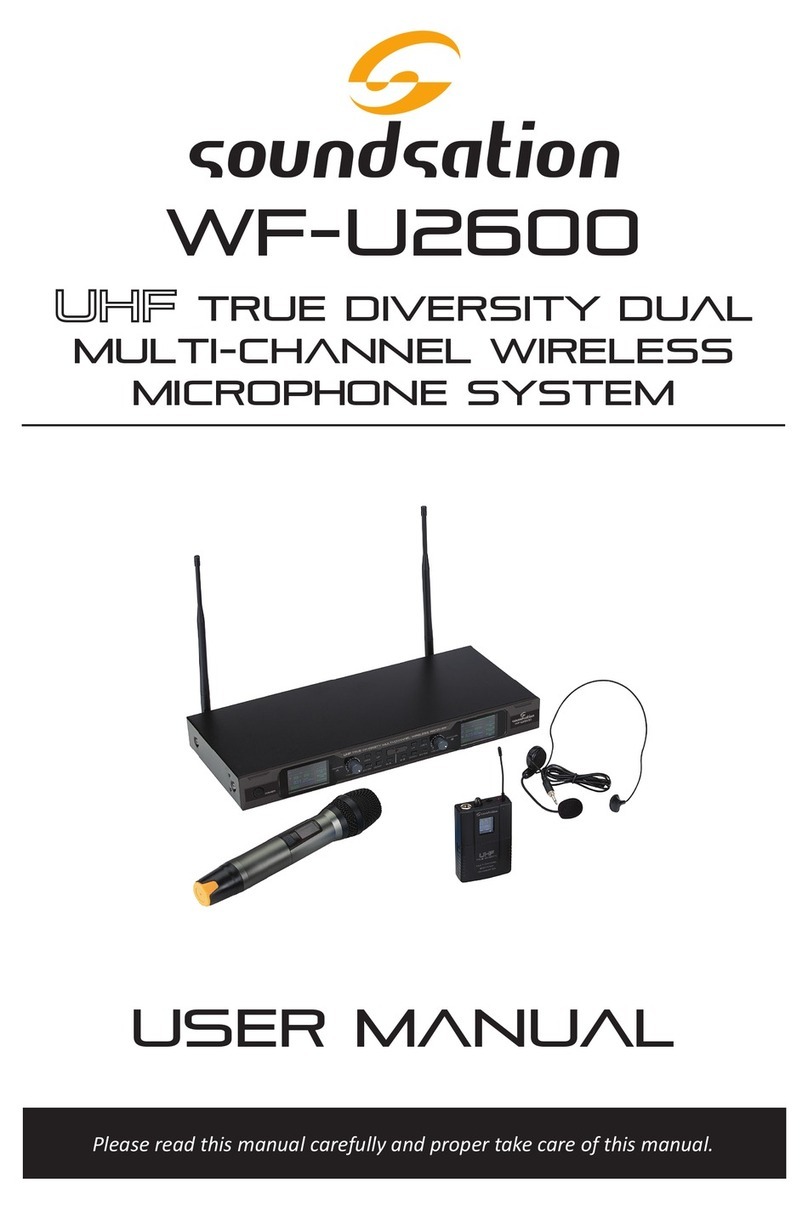 Sound Sation WF-U2600 user manual