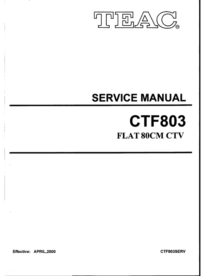 Teac CT-F803 User manual