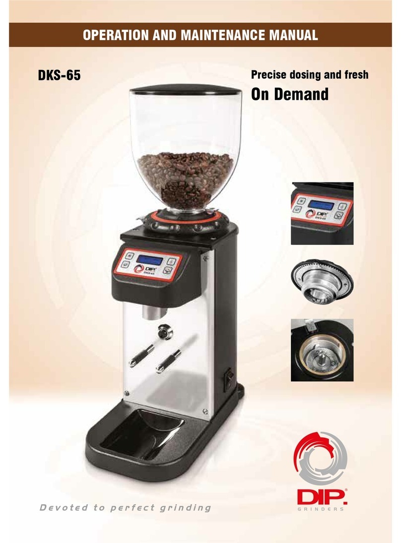 DIP Grinders DKS-65 User manual