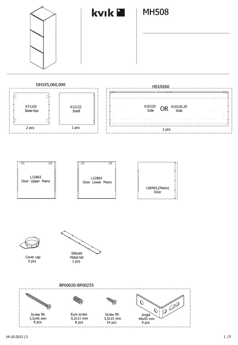 Kvik MH508 User manual