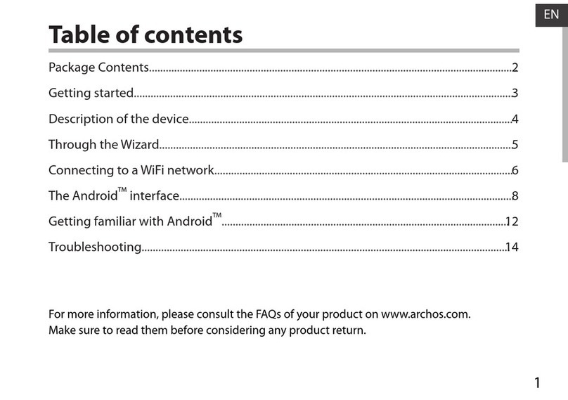 Archos ACH70 User manual