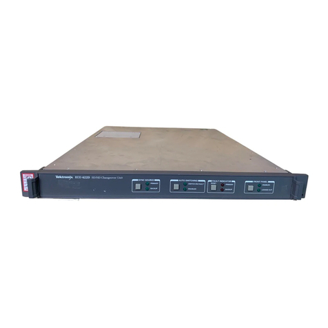 Tektronix ECO422D Use and care manual Tektronix ECO422D Use and care manual