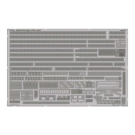 Eduard Admiral Graf Spee User manual