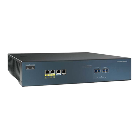 Cisco SCE 1000 and User manual