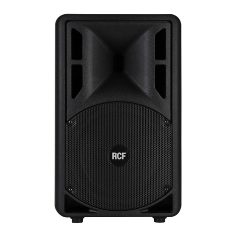 RCF ART 310 MKIII User manual RCF ART 310 MKIII User manual