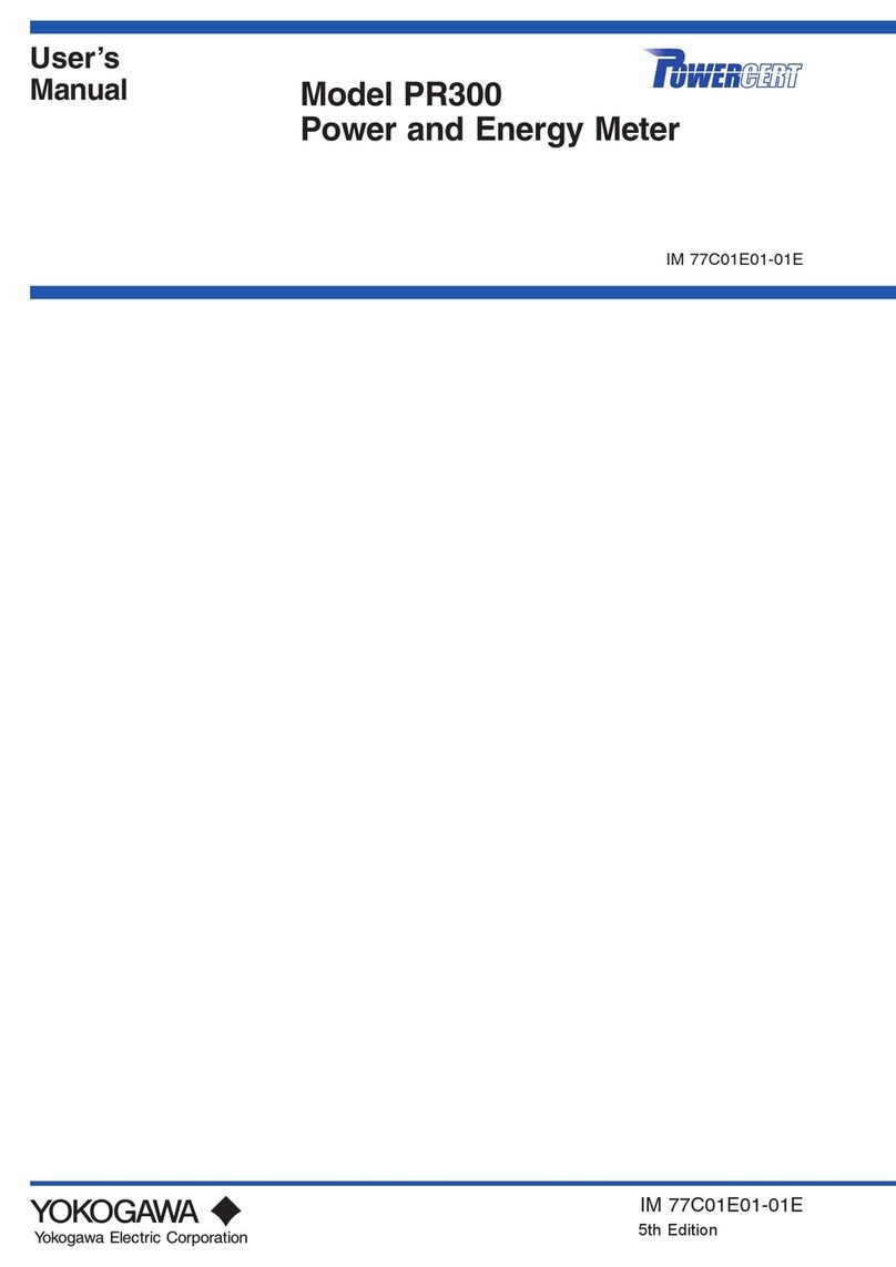 YOKOGAWA PR300 user manual