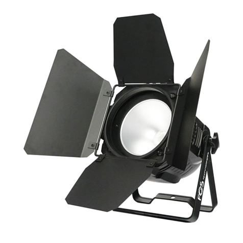FOS Technologies PAR COB 200W LED TW User manual