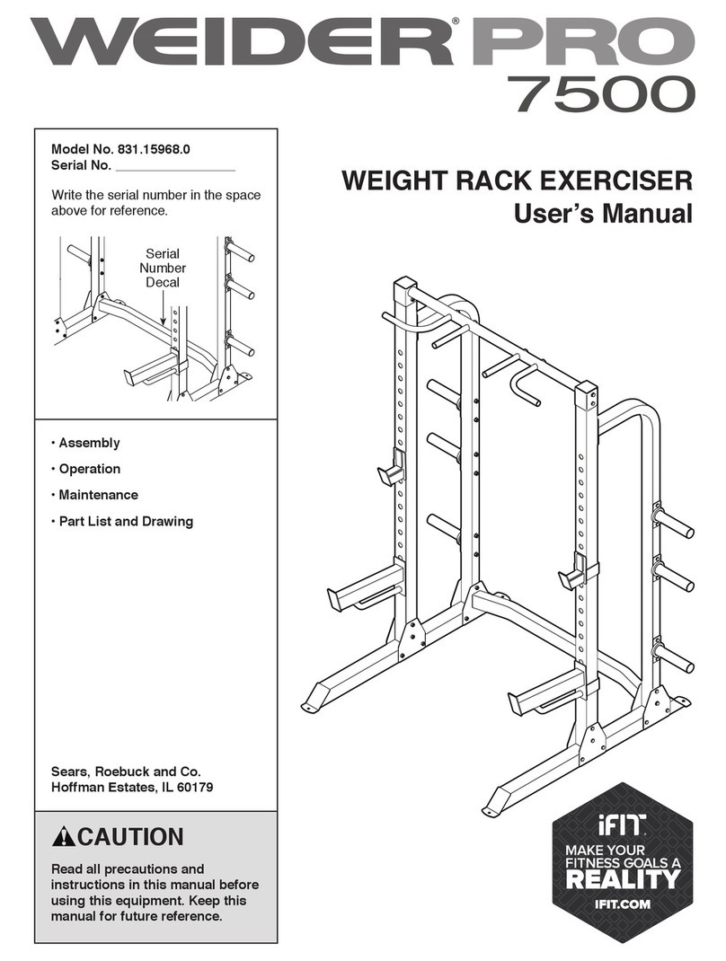 WeiderPro 7500 user manual