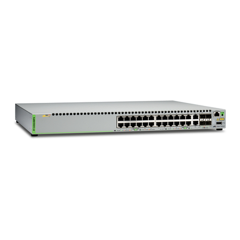 Allied Telesis CentreCOM GS948MPX Installation manual Allied Telesis CentreCOM GS948MPX Installation manual